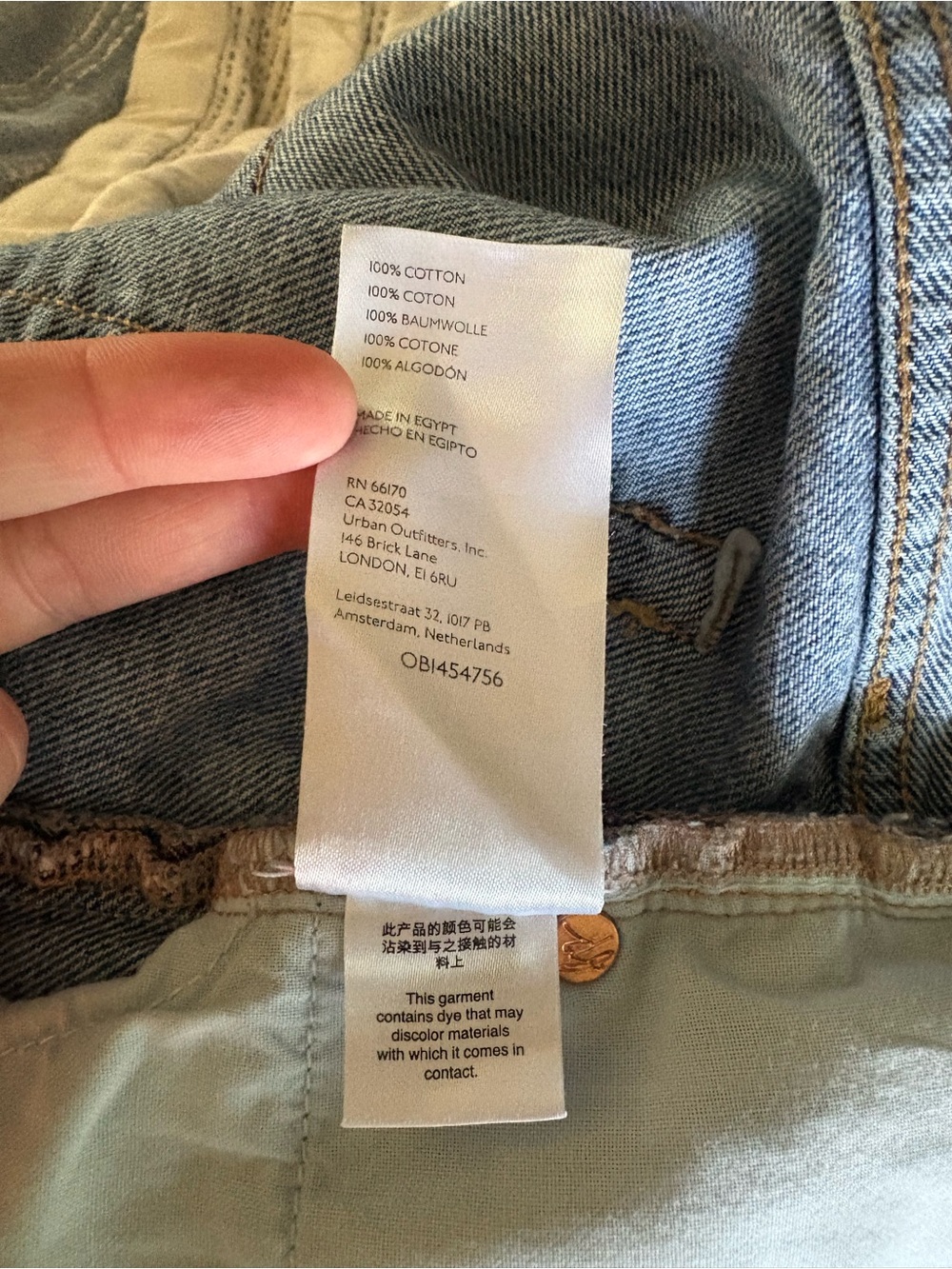 Free People We The Free Makai Cutoff Short in Shout & Twist Med Blue Size 27 - Picture 11 of 12